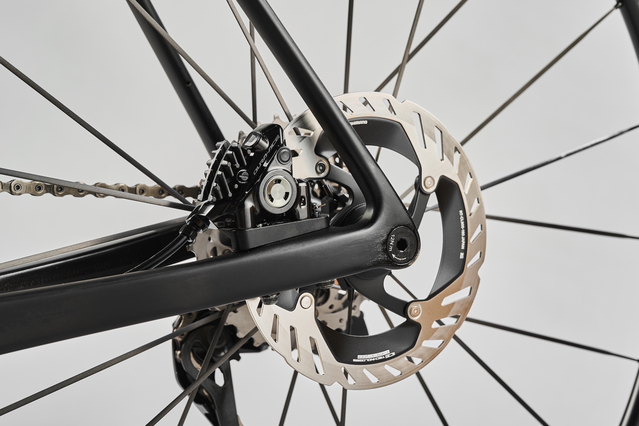 Pearson Forge road bike rear disc brake and rotor