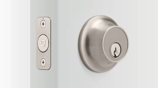 The Level Lock Plus in a door