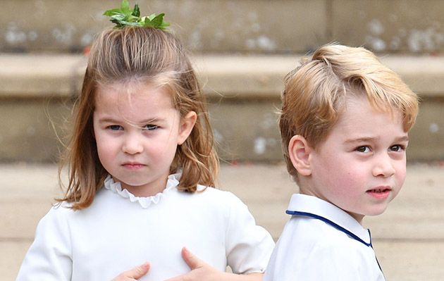 Prince George and Princess Charlotte