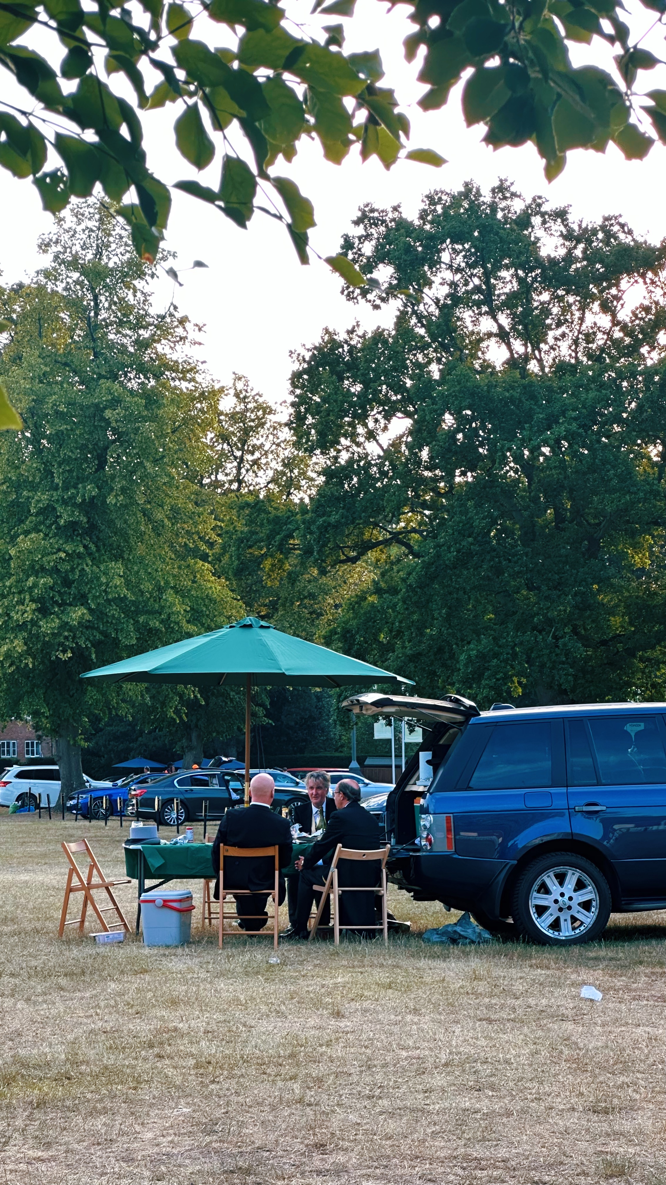 Racegoers attend Royal Ascot.