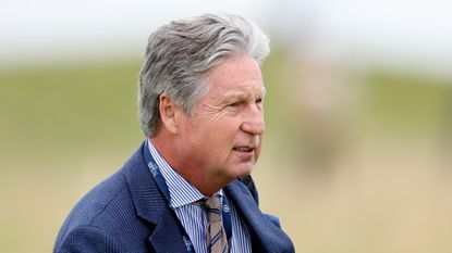 Brandle Chamblee at The Open at Royal Troon 