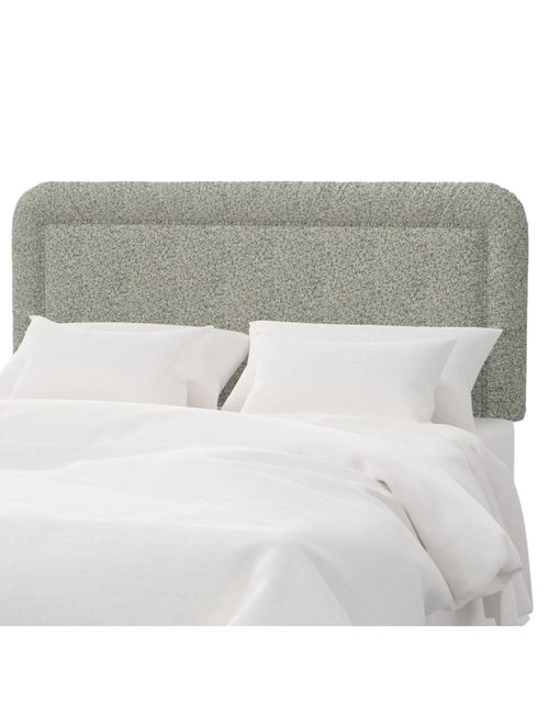 Zoe Queen Size Coquette Ruched Headboard in Marisha Vine Teal - Threshold designed with Studio McGee