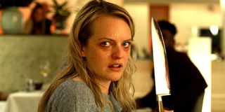 Cecelia Kass (Elisabeth Moss) stands accused in The Invisible Man