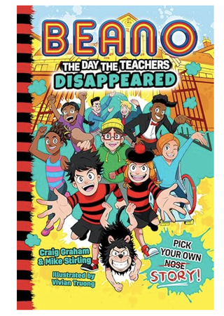 Beano The Day the Teachers Disappeared book cover