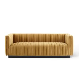 Modway Conjure Channel Tufted Velvet Sofa