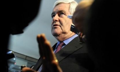 GOP presidential hopeful Newt Gingrich