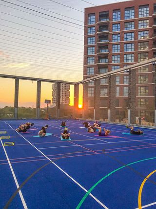 Best outdoor gyms in London: Canada Water