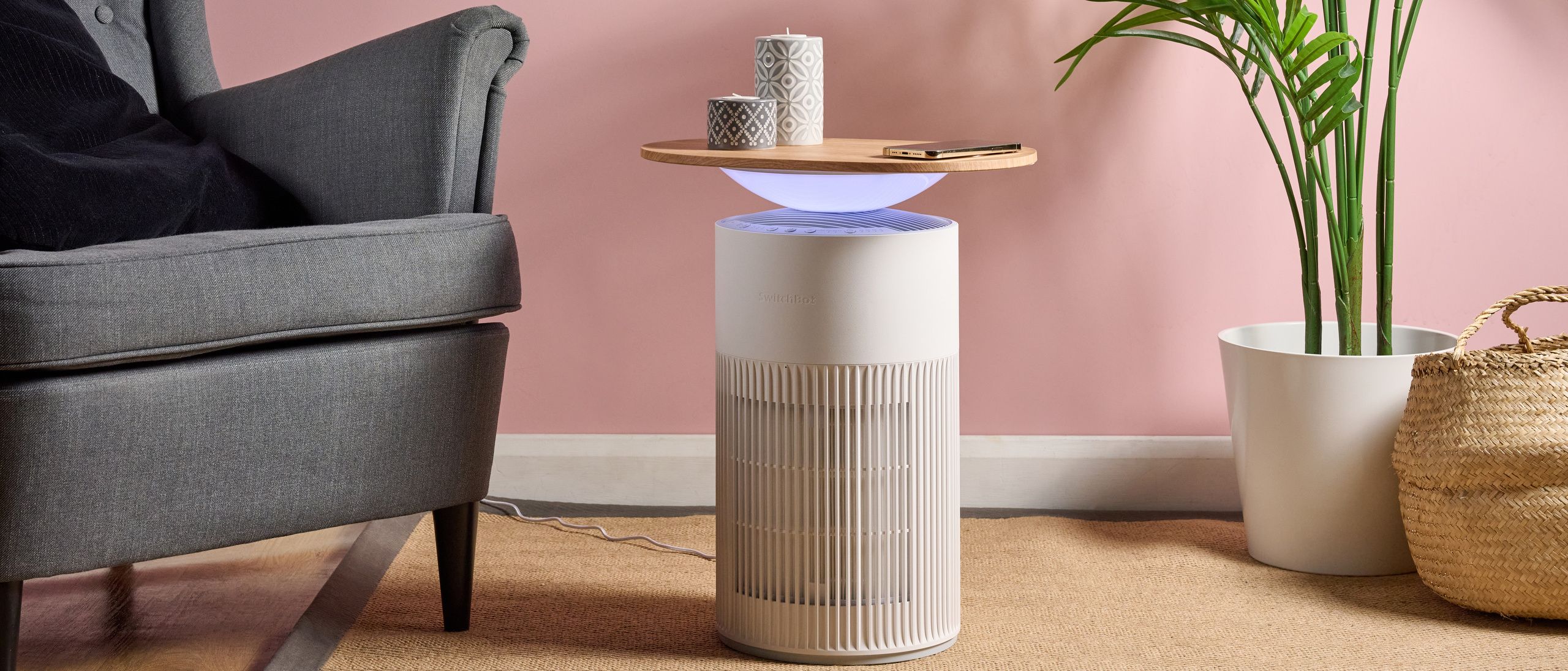 SwitchBot Air Purifier Table review: an efficient air