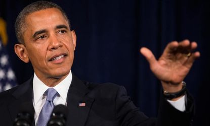 The NSA "struck the right balance," President Obama said.