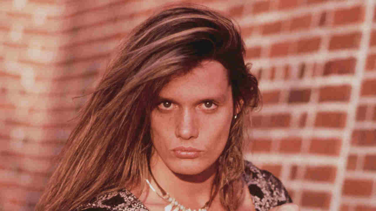 Skid Row&amp;rsquo;s Sebastian Bach posing for a photograph in 1989