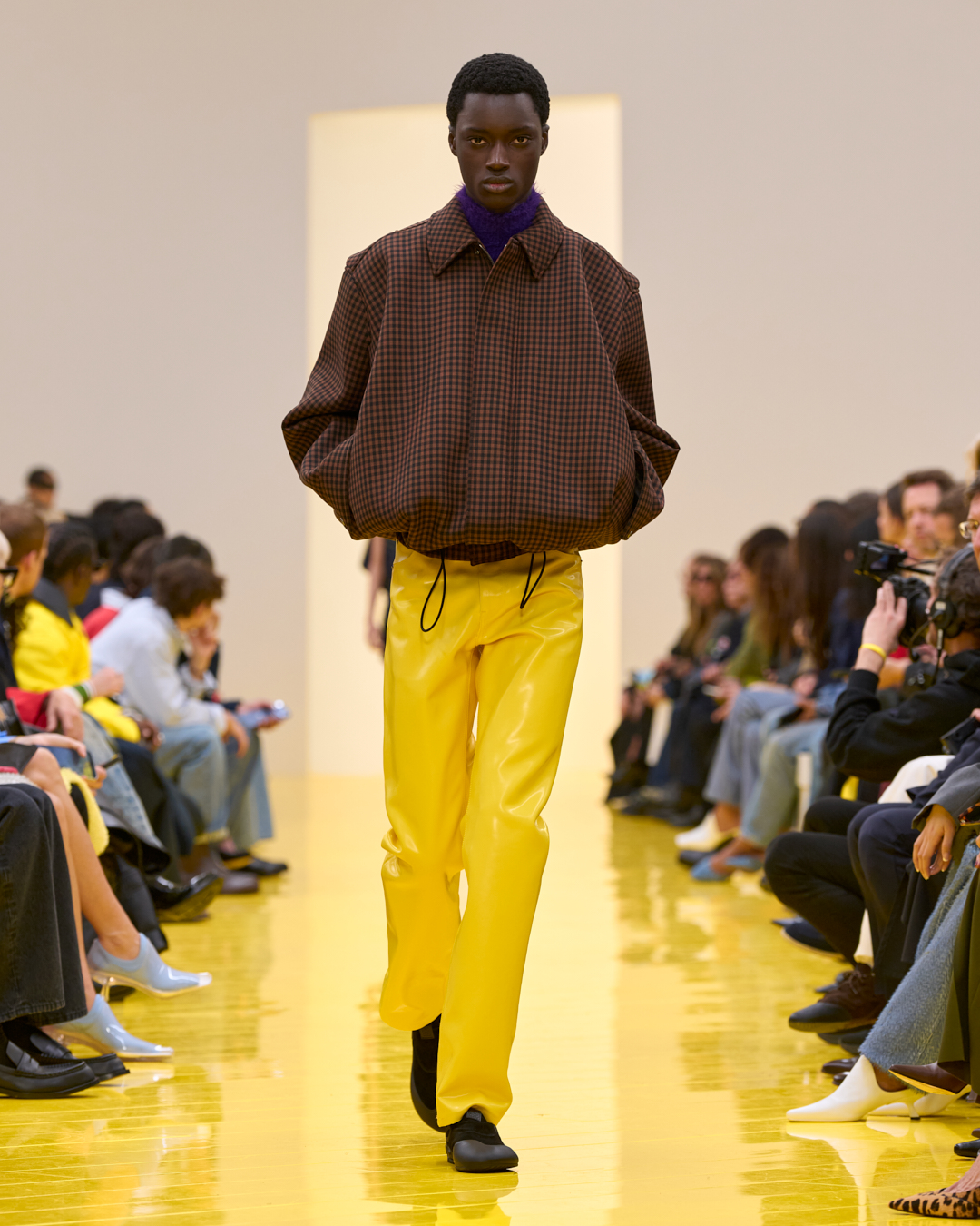 Photos from Loewe Fall Winter 2026 Paris Fashion Week runway show.