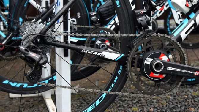 Chain stays are relatively small compared to many other modern frame designs