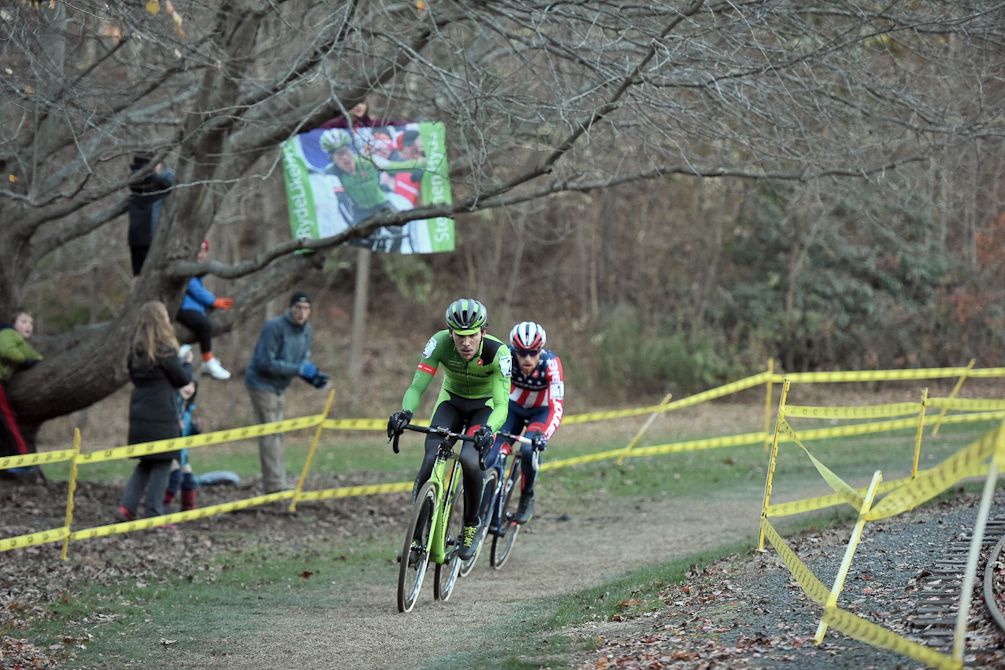 Curtis White leads Stephen Hyde