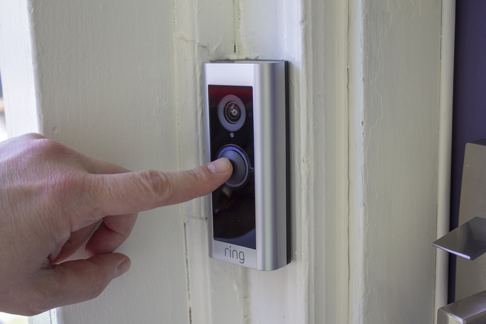 Ring Video Doorbell Pro 2 Button Press
