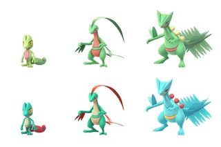 Treecko sprites gallery | Pokémon Database
