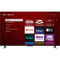 TCL 55" Class 4-Series 4K Smart Roku TV: was $599.99, now $359.99 at Best Buy