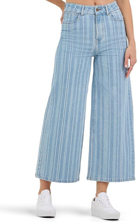 Wrangler High-Rise Wide Leg A-line Crop Jean (Women's)