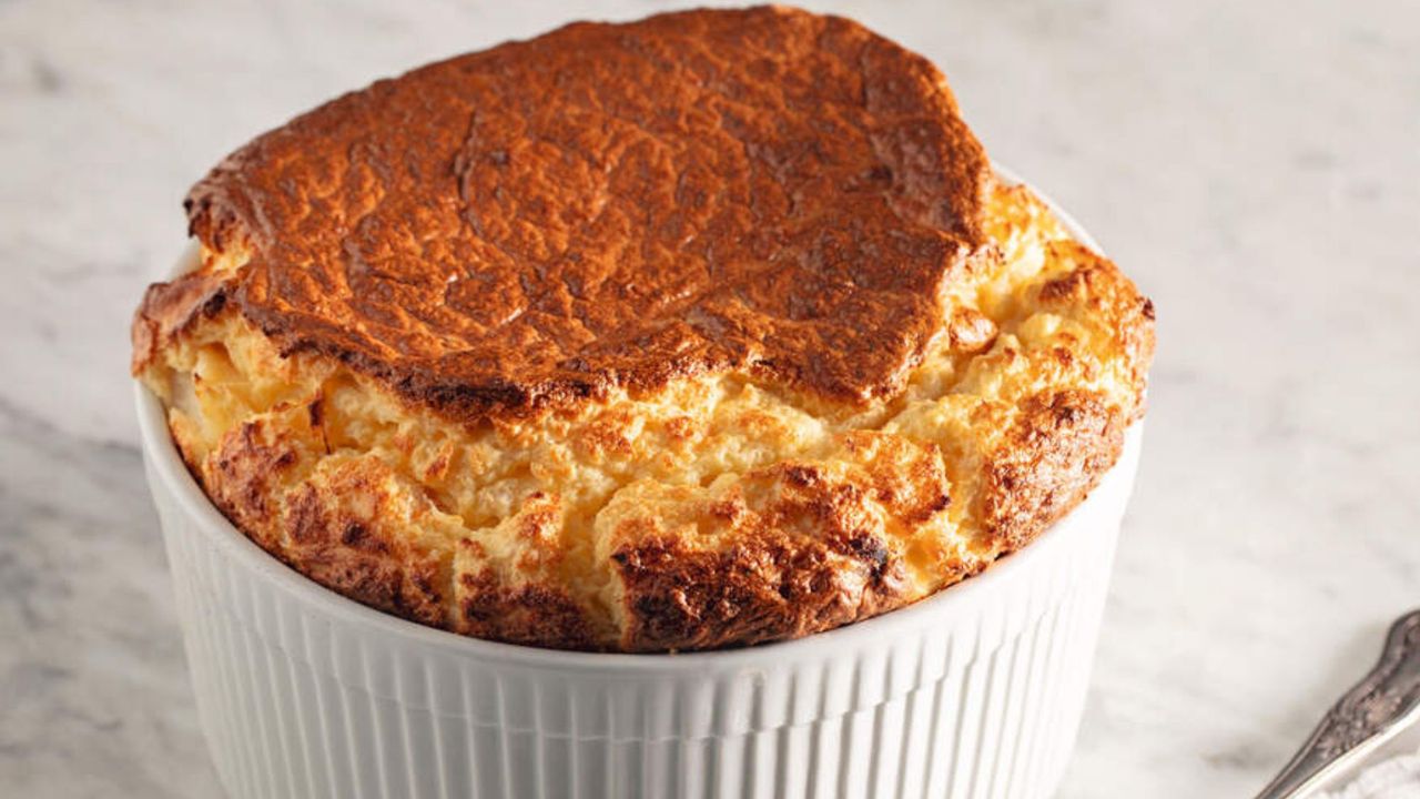 Smoked haddock soufflé