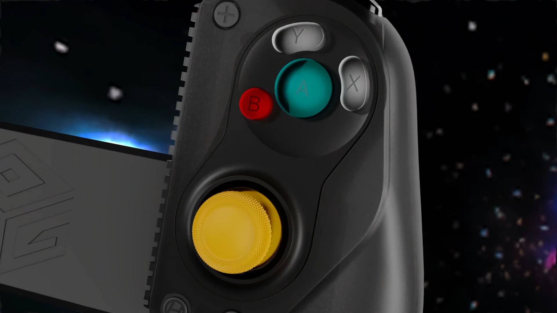 The GameCube module on the X5 Alteron mobile controller