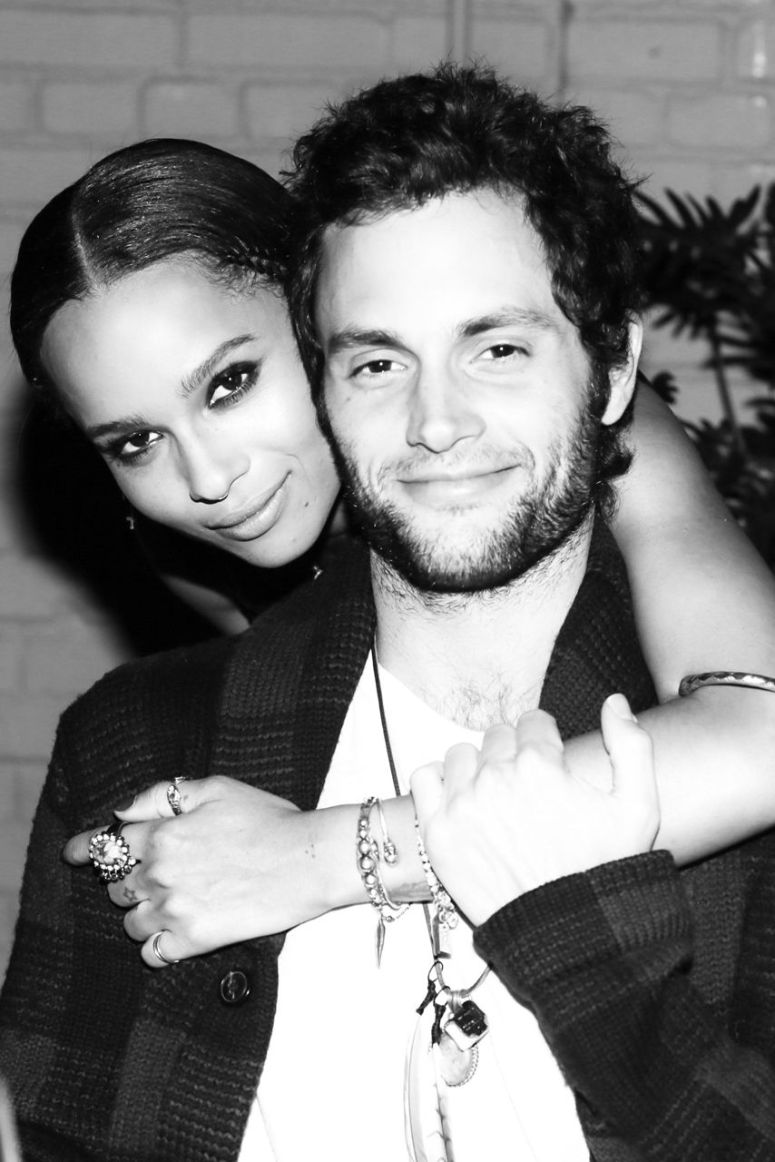 Zoe Kravitz and Penn Badgley