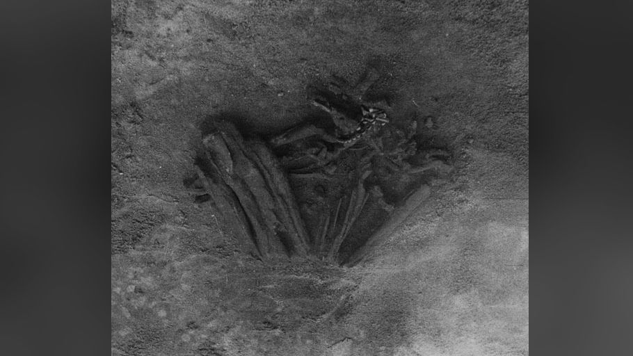 It's now thought the dead were transported to the burial sites in the Sado Valley from elsewhere about 8000 years ago and may have been mummified first.