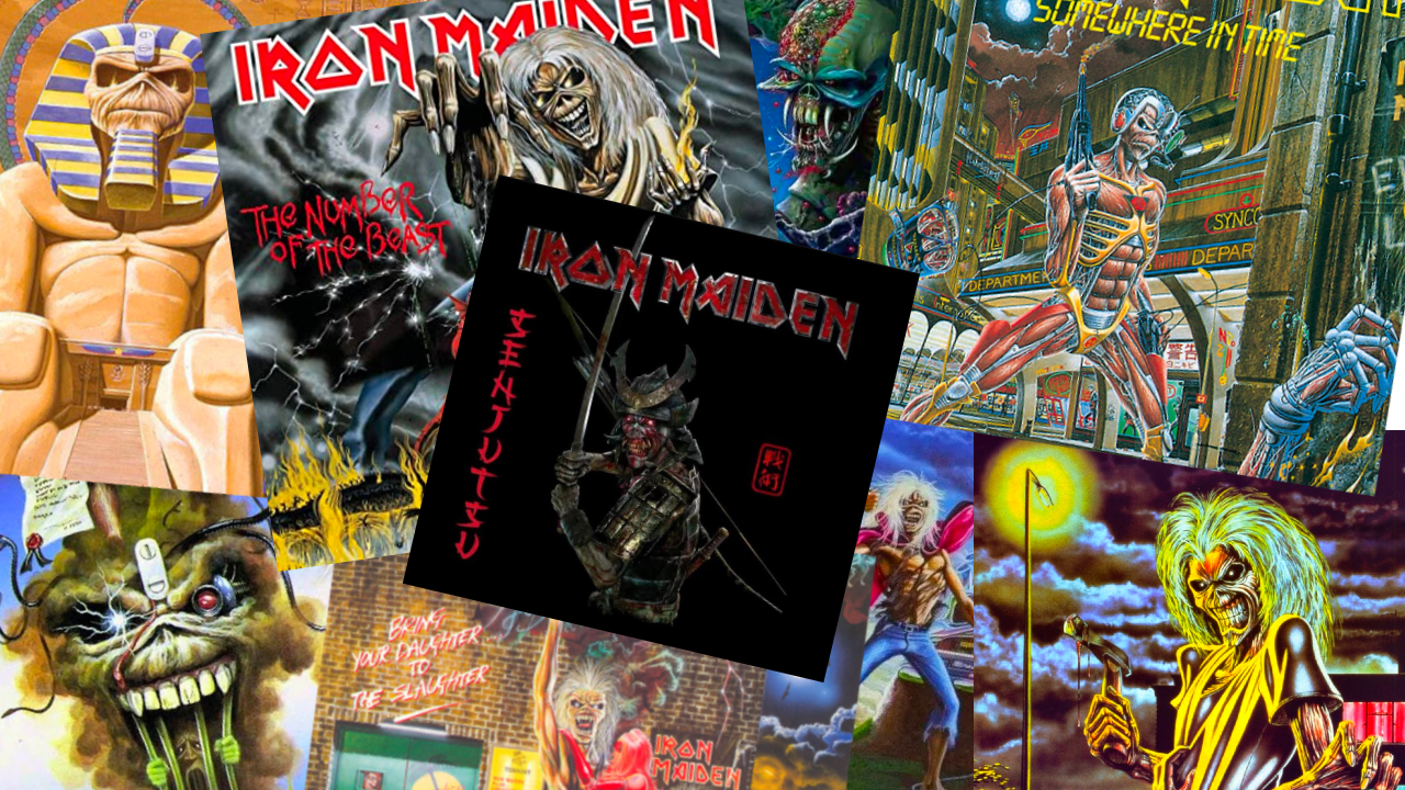 Iron Maiden  Iron maiden albums, Rock album covers, Classic album covers