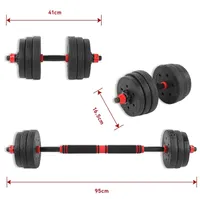 2-i-1 skivstång/hantelset 20 kilo | 863 kronor hos Amazon 2-i-1 skivstång/hantelset 20 kilo | 863 kronor hos Amazon