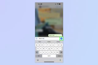 A screenshot showing how to edit messages in WhatsApp