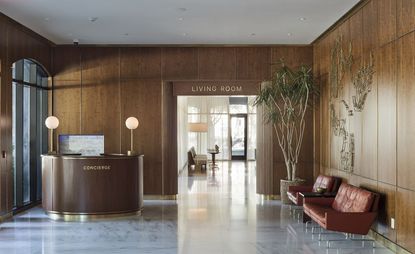 the dewberry hotel reception