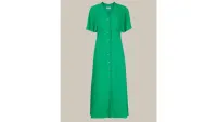 Blot Animal Wrap Dress, £99 ($136) | Whistles