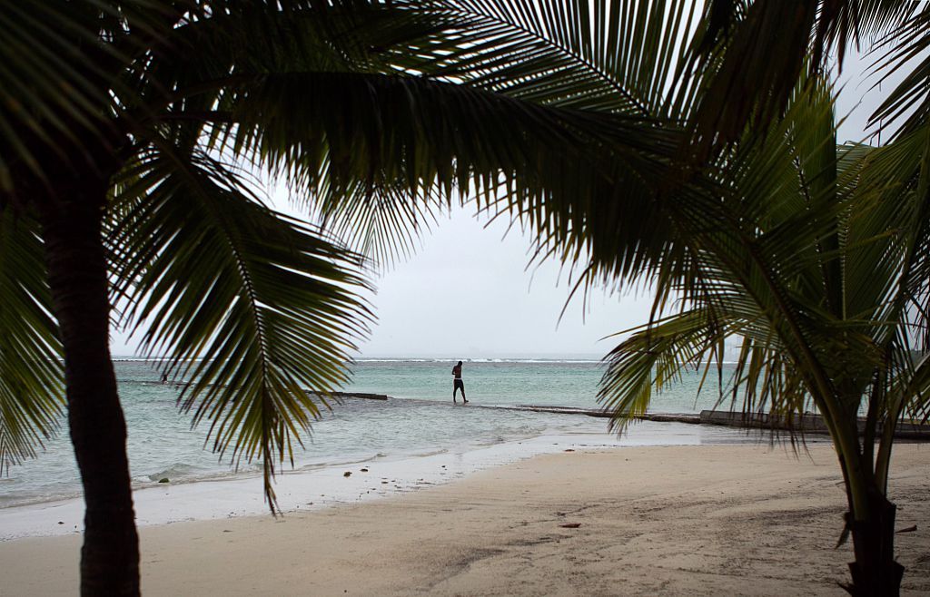 A beach in the Dominican Republic.