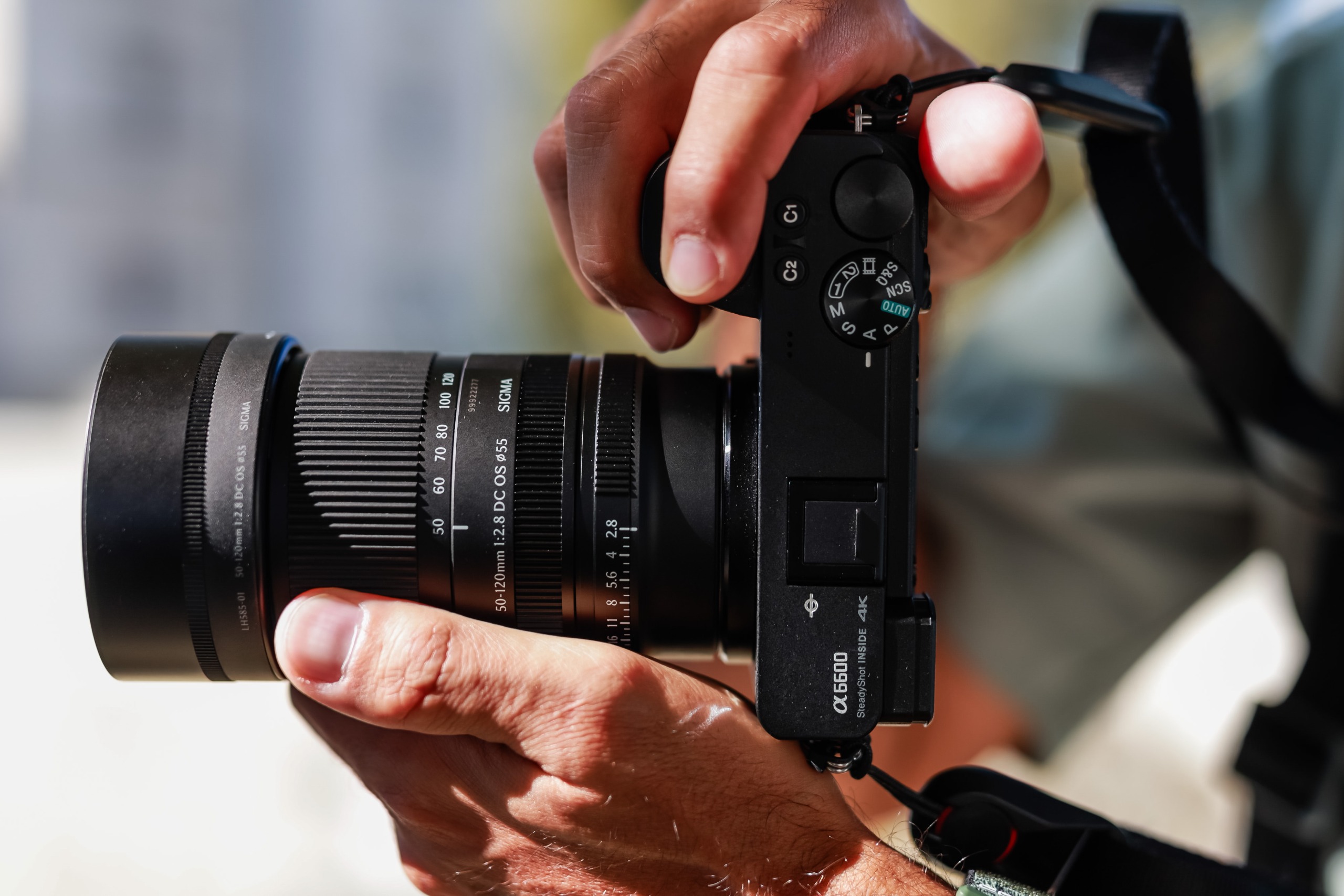 The Sigma 50-120mm f/2.8 DC OS Contemporary in use