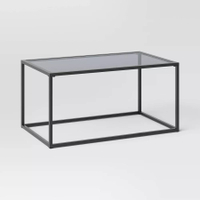 Swanton glass top coffee table