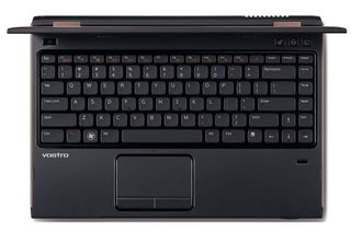 The Dell Vostro 3350's keyboard feels comfortable and responsive to use.