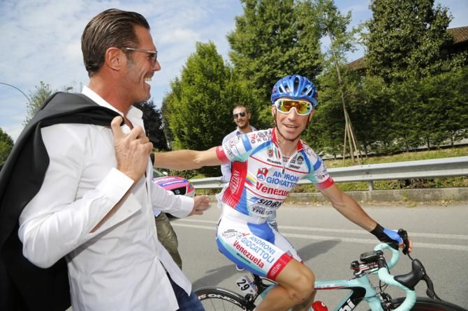 Mario Cipollini and Emanuele Sella (Androni Giocattoli)