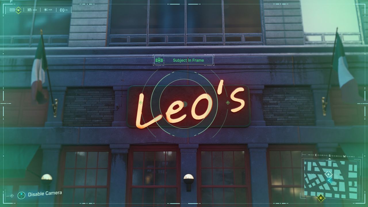 Spider-Man Secret Photo Op of Leo's pizzeria
