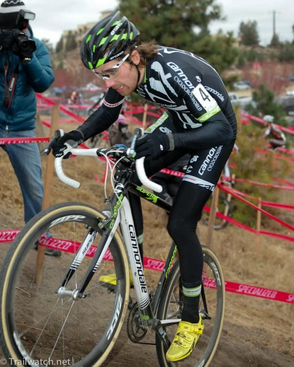 Jamey Driscoll (Cannondale) on a steep climb