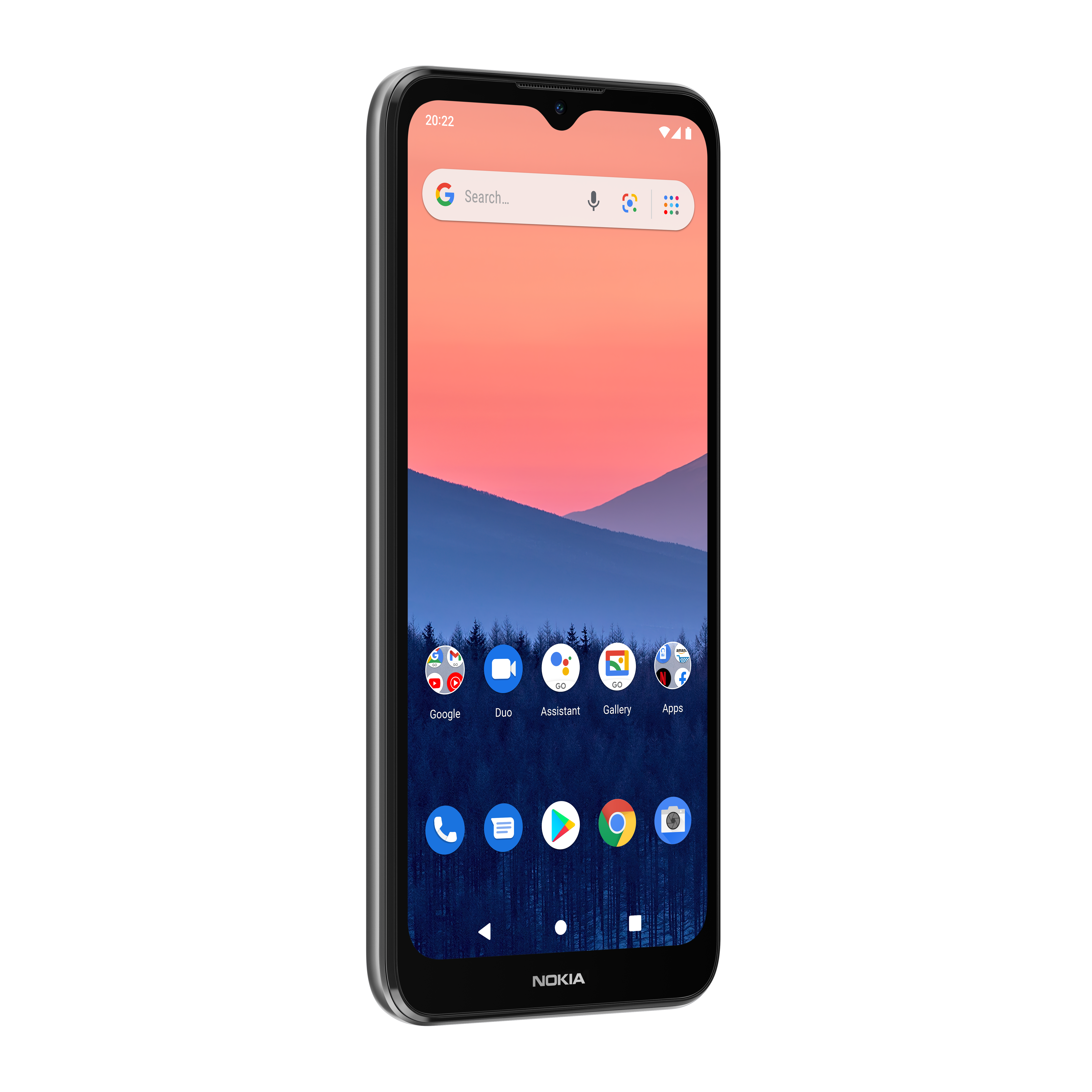 La parte frontal del Nokia C2 2ª edición