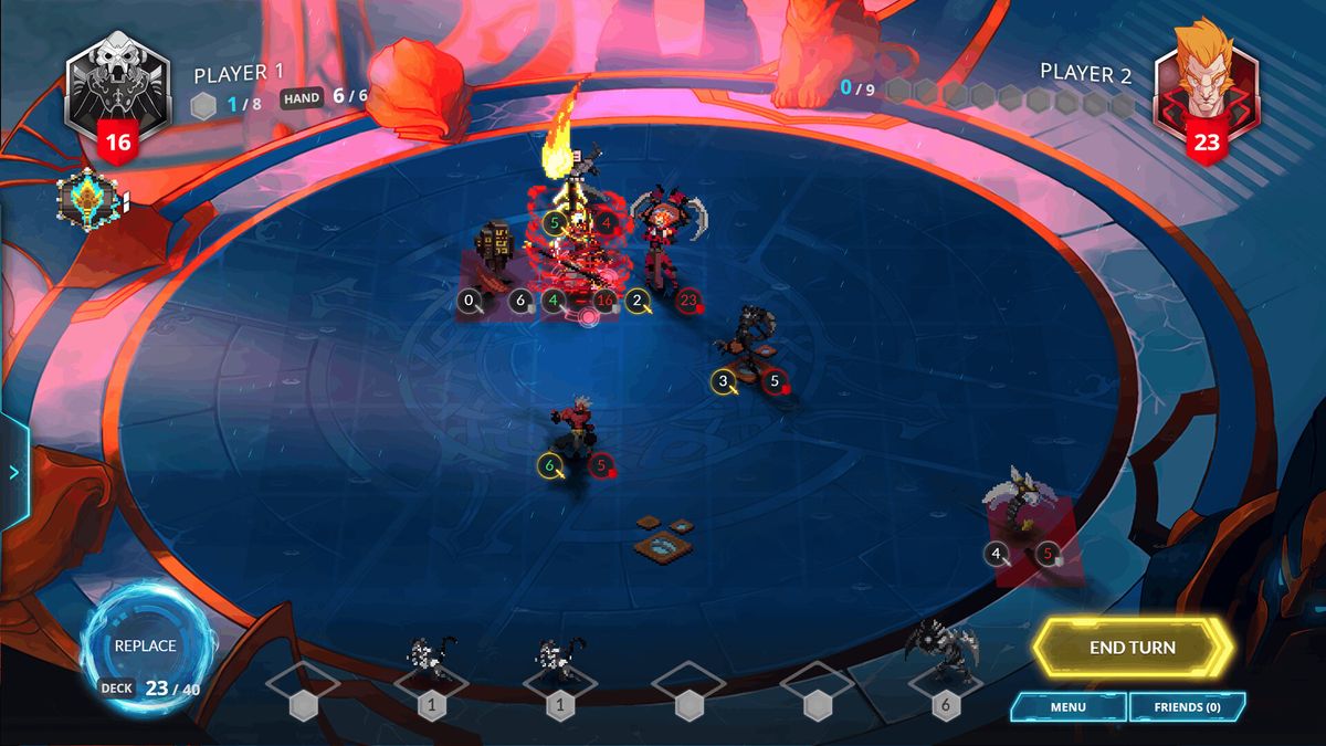 Duelyst 2 cards tactics game