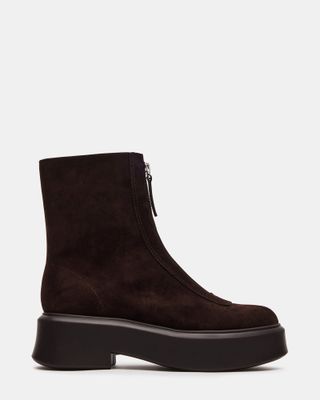 Jones Chocolate Brown Suede Boot