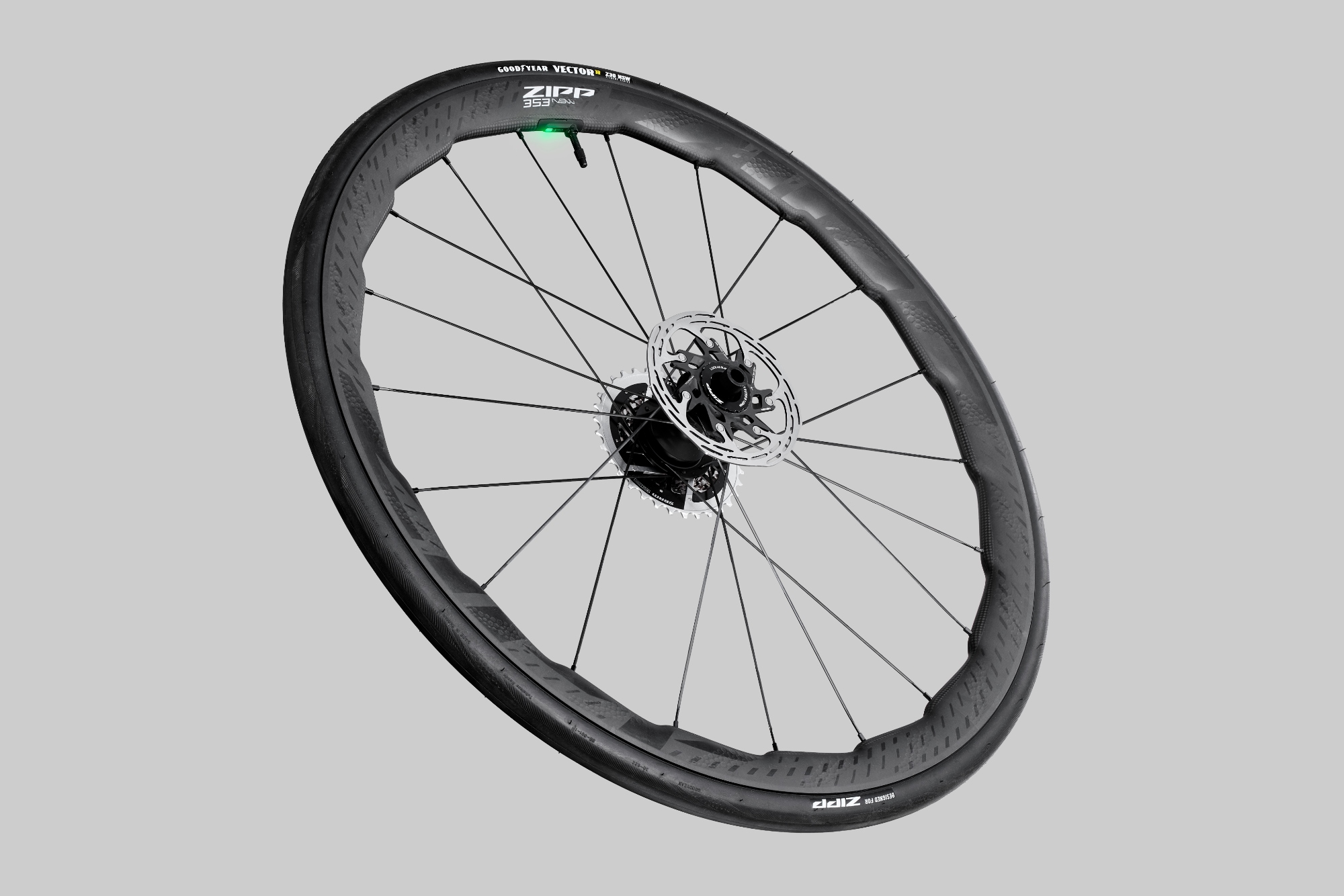 Zipp 353 NSW wheels with AXS Wheel Sensor