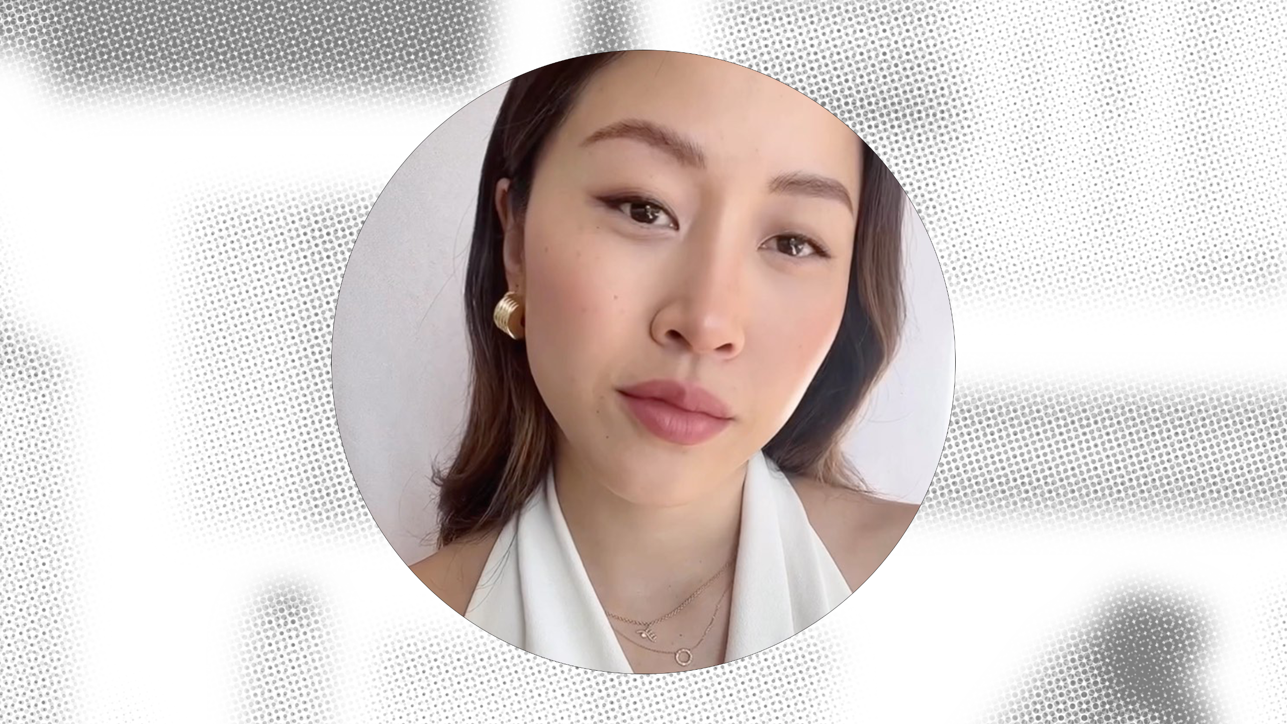 Selfie of celebrity makeup artist Emily Cheng.
