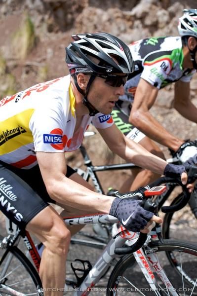 Levi Leipheimer, winner of last year's race, rode attentively on stage 1 of the SRAM Tour of the Gila.