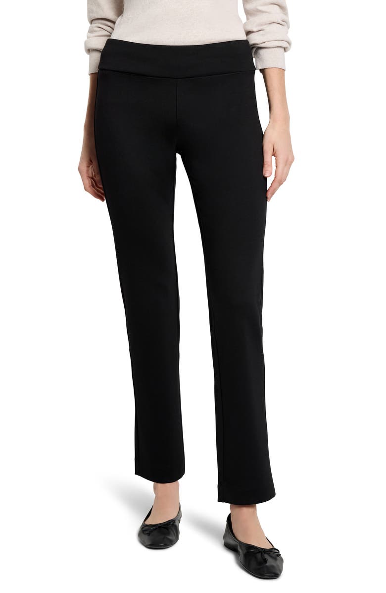 Copley Pull-On Straight Leg Ponte Pants