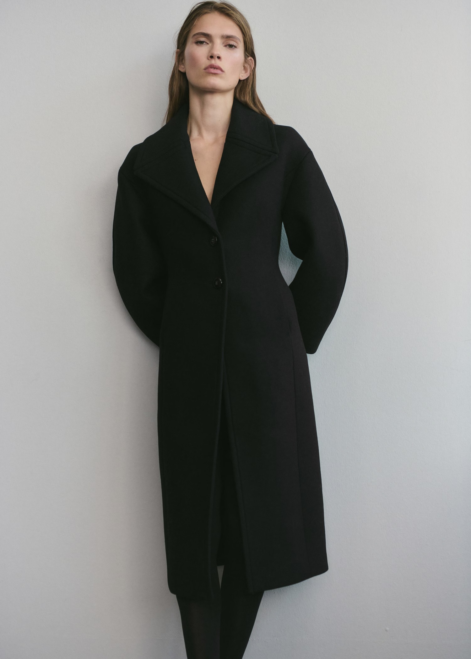 Structured Wool Coat - Women | Mango Usa