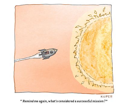Political cartoon