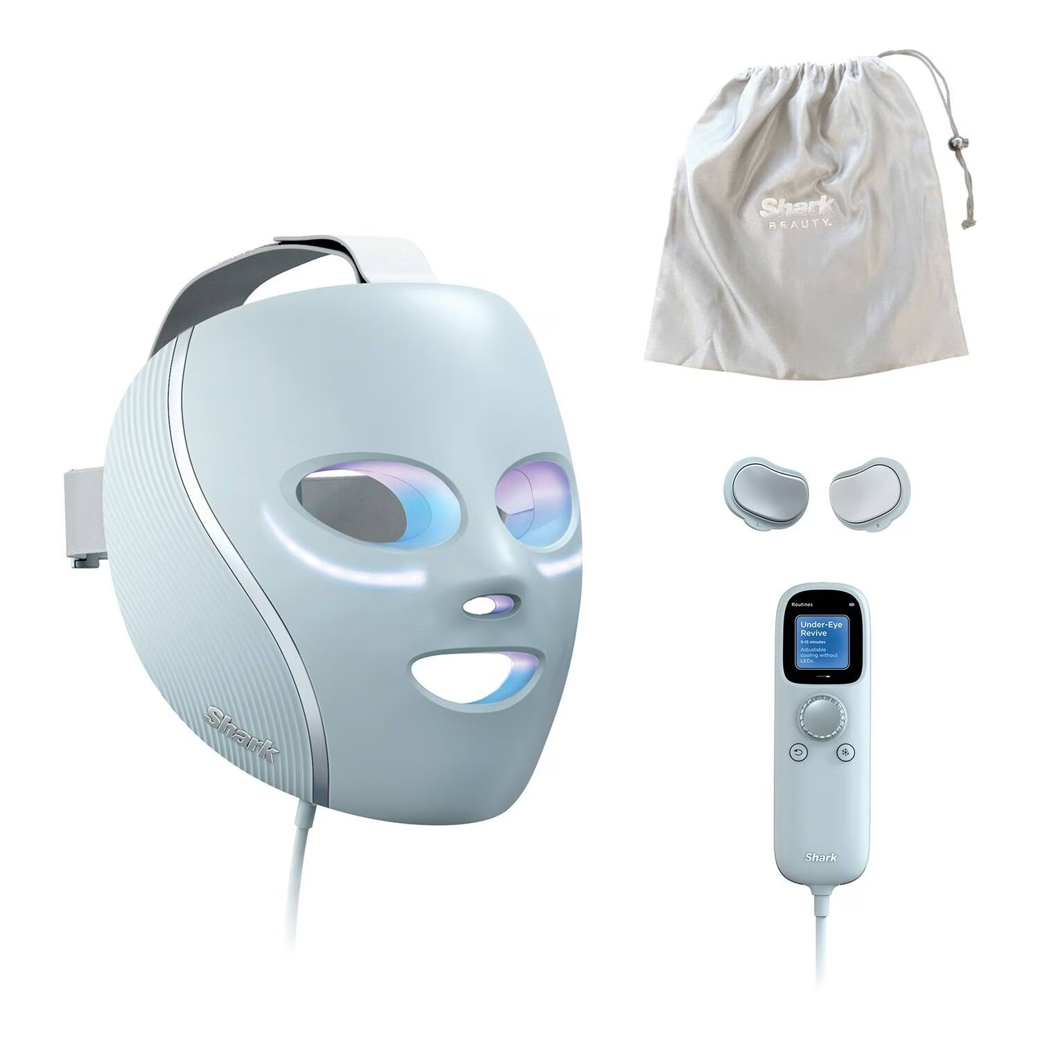 Shark Cryoglow Under-Eye Cooling &amp;amp; Led Anti-Ageing &amp;amp; Blemish Repair Mask Fw312ukpl - Lilac Chill