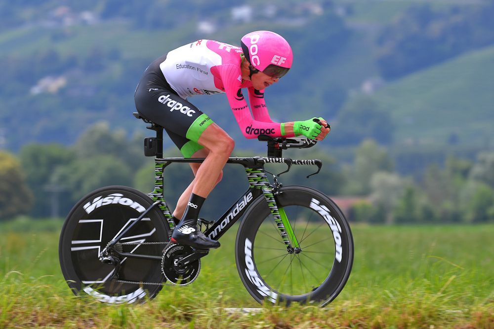 Hugh Carthy of Great Britain and Team EF Education First - Drapac