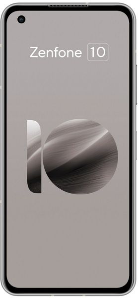 A leaked render of the ASUS Zenfone 10 in white.