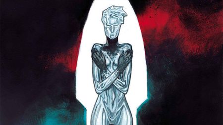 The new Silver Surfer on the cover of Death of the Silver Surfer #5